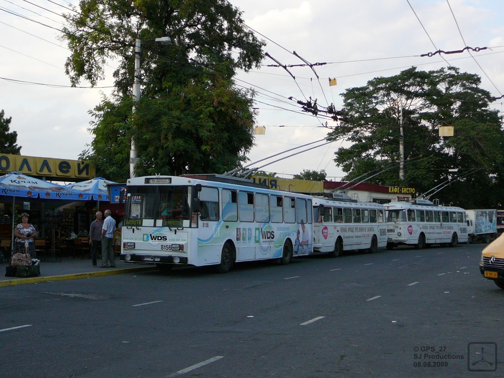 Крымский троллейбус, Škoda 14Tr11/6 № 8156