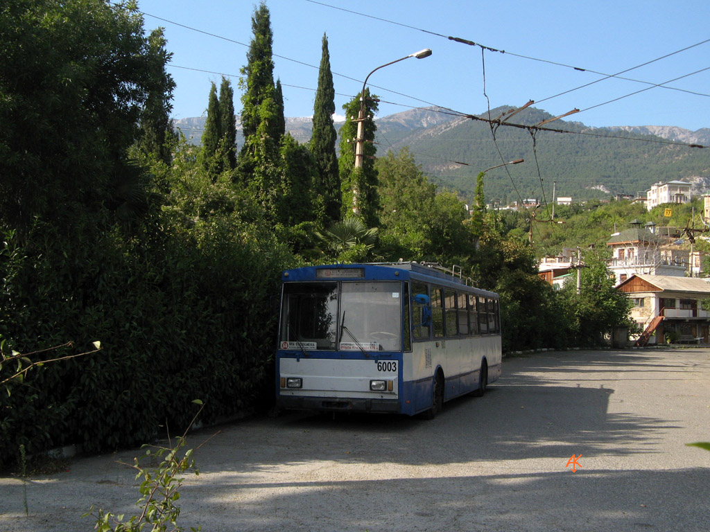 Крымский троллейбус, Škoda 14Tr02/6 № 6003