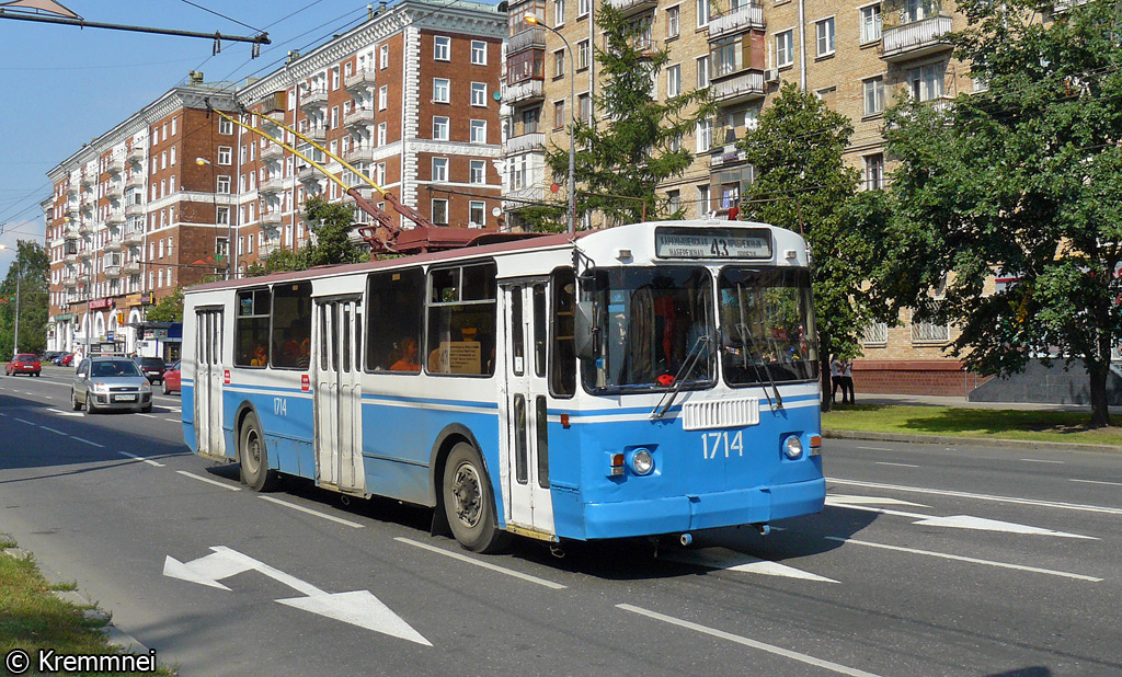 Москва, ЗиУ-682Г-016  [Г0М] № 1714