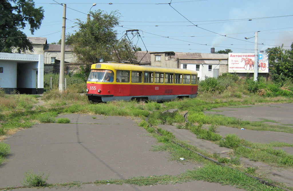 Каменское, Tatra T3SU № 655