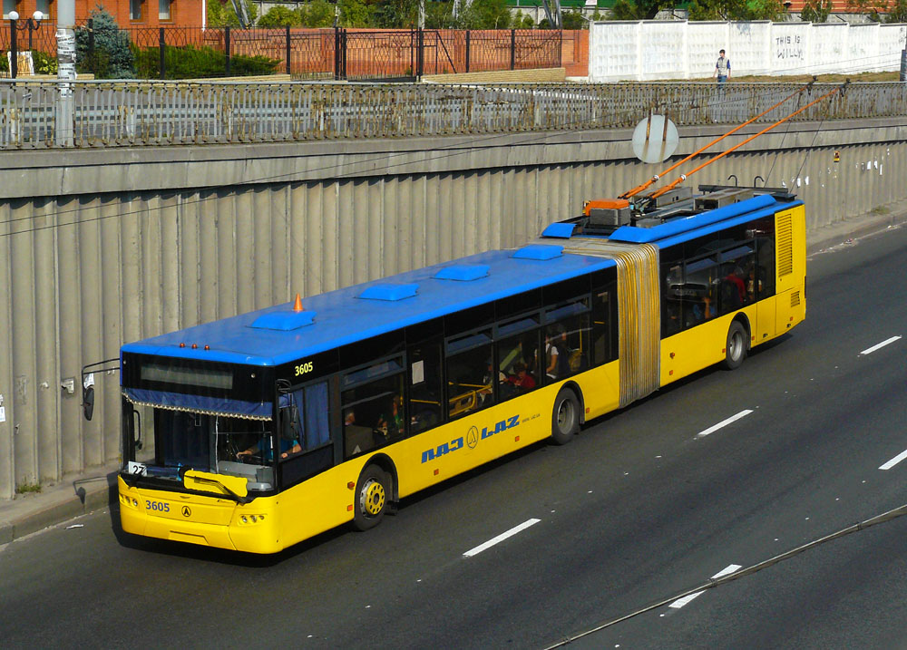 Киев, ЛАЗ E301D1 № 3605