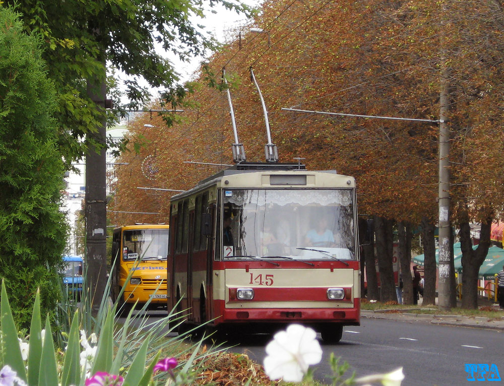 Ровно, Škoda 14Tr05 № 145