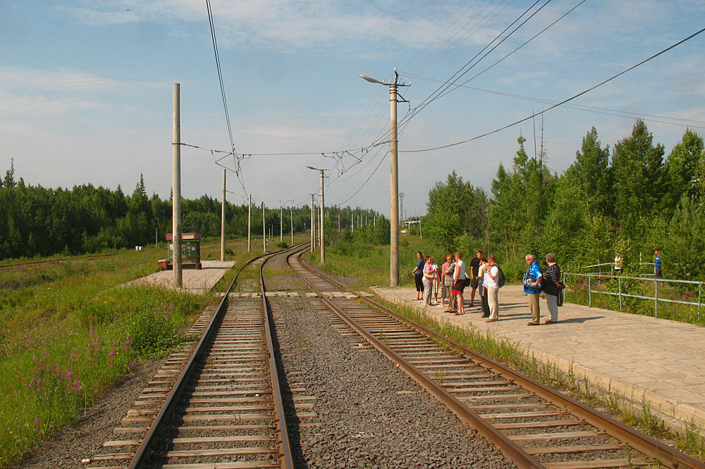 Усть-Илимск — Трамвайная линия и инфраструктура