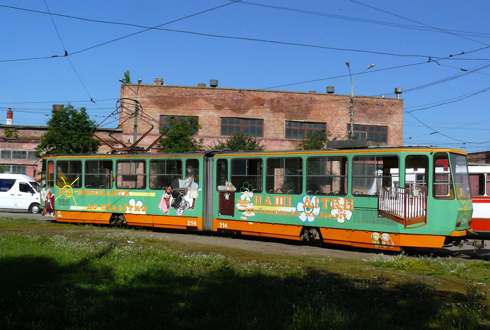 Винница, Tatra KT4SU № 214