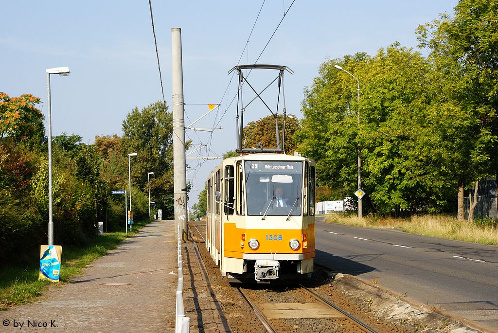 Лейпциг, Tatra KT4D № 1308