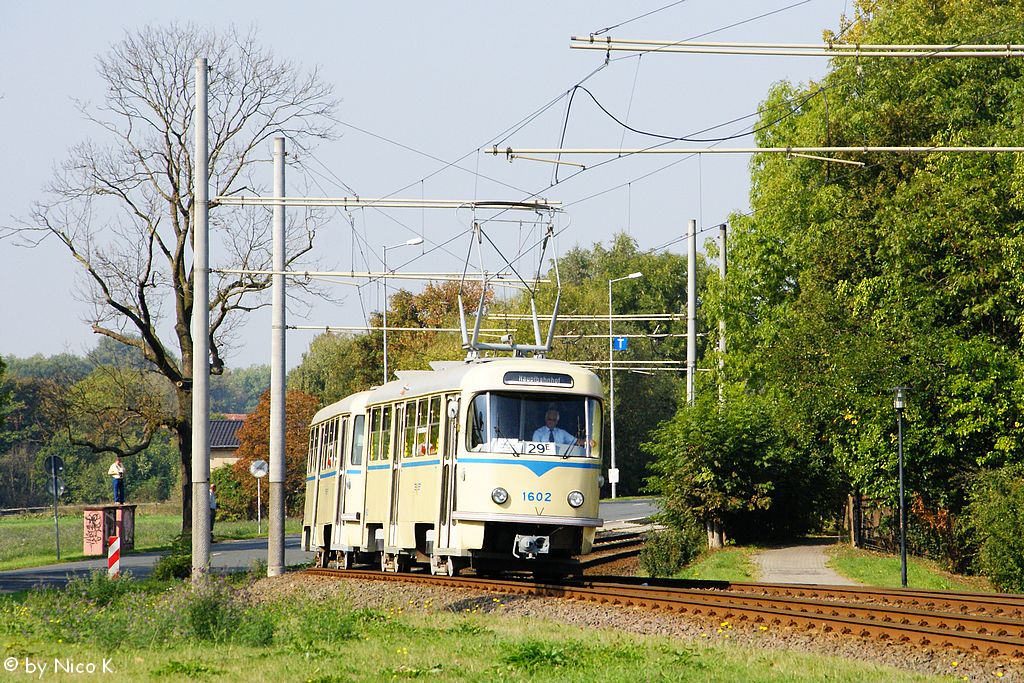 Leipzig, Tatra T4D N°. 1602