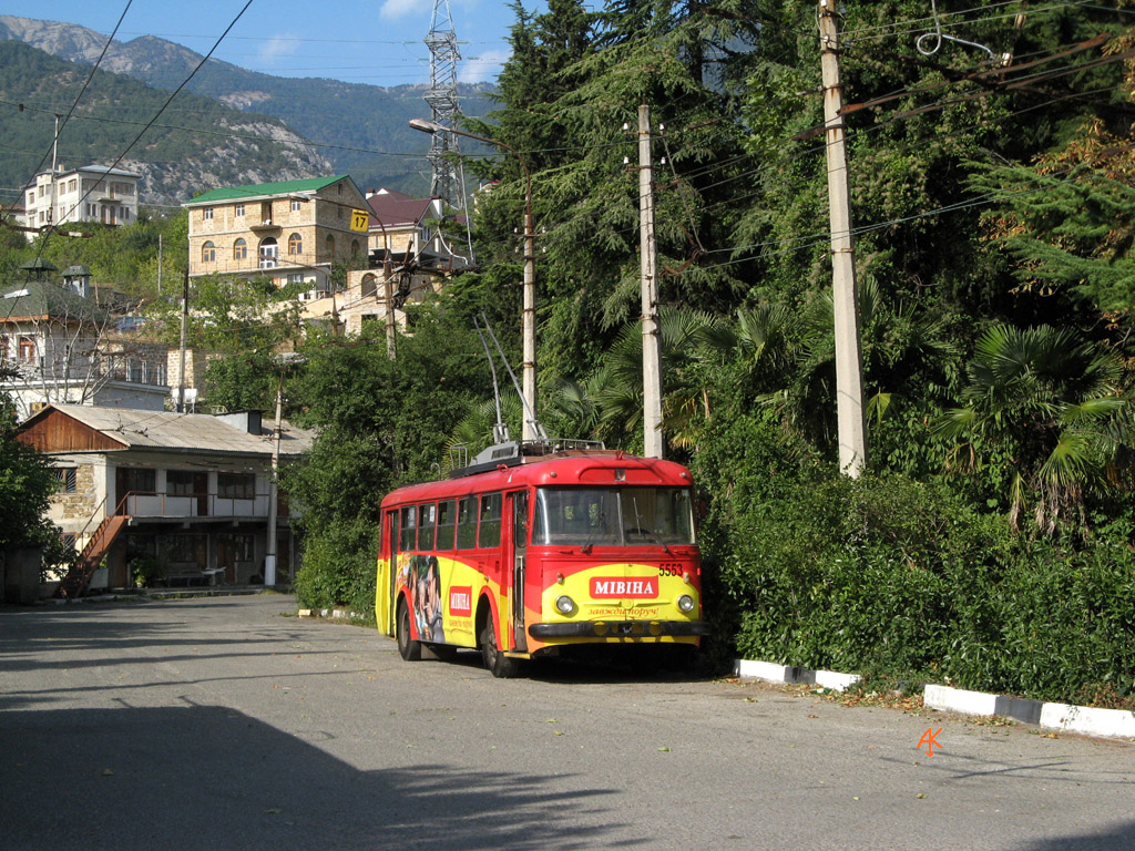 Крымский троллейбус, Škoda 9Tr21 № 5553