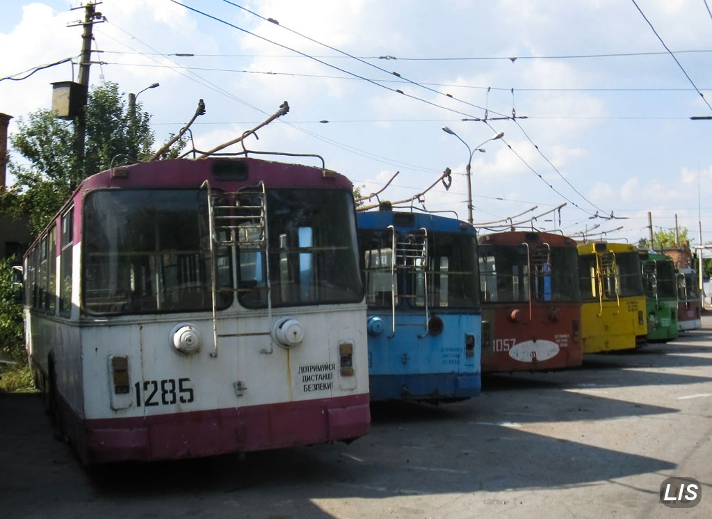Житомир, ZiU-682V-012 [V0A] № 1285; Житомир — Decommissioned trolleybuses of Zhytomyr