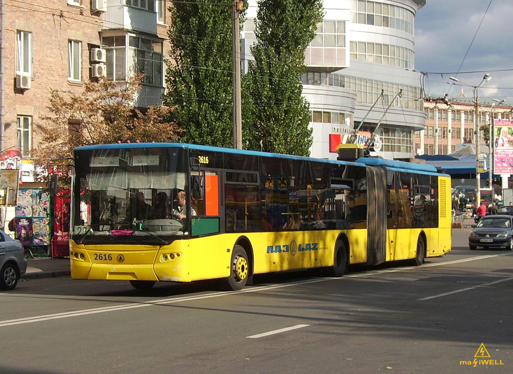 Киев, ЛАЗ E301D1 № 2616