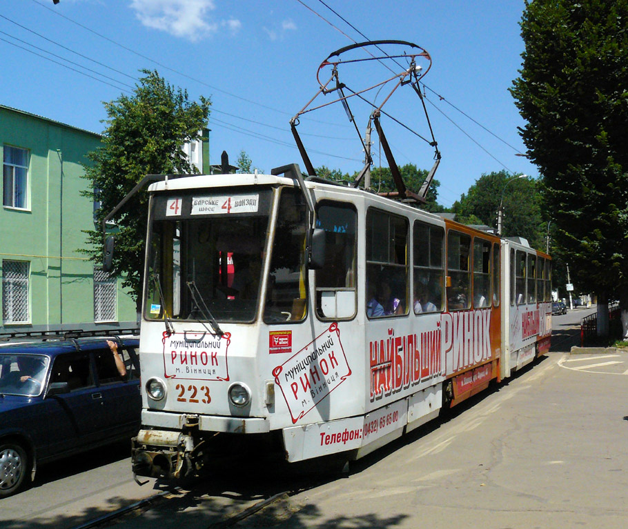 Винница, Tatra KT4SU № 223
