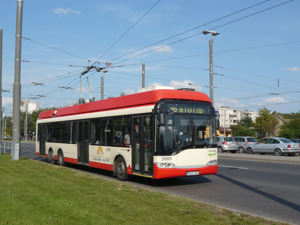 Vilnius, Solaris Trollino II 15 AC N°. 2685