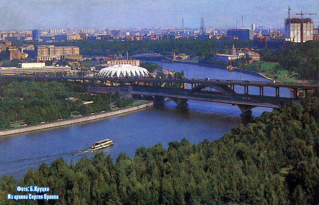 Москва — Исторические фотографии — Трамвай и Троллейбус (1946-1991); Москва — Метрополитен — [1] Сокольническая линия