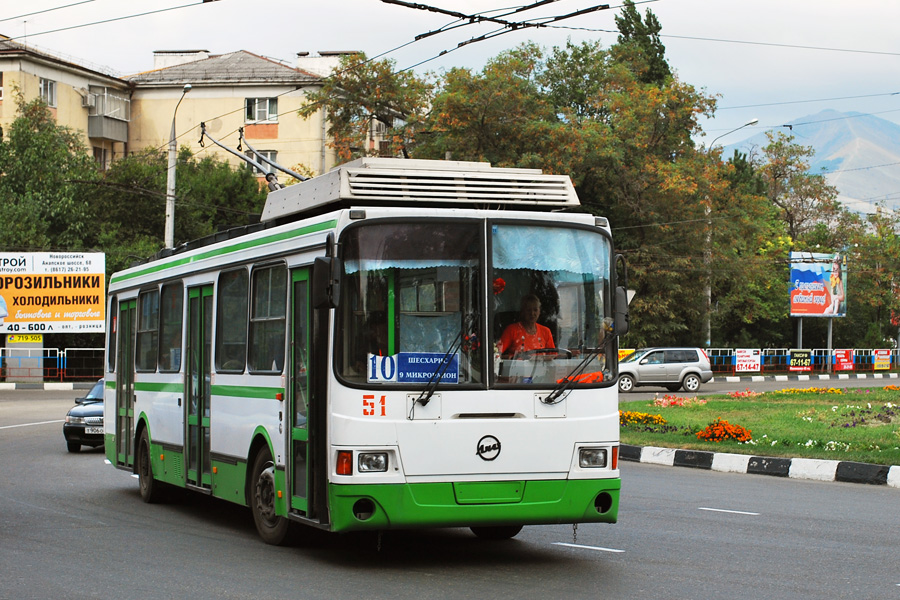 Новороссийск, ЛиАЗ-5280 (ВЗТМ) № 51