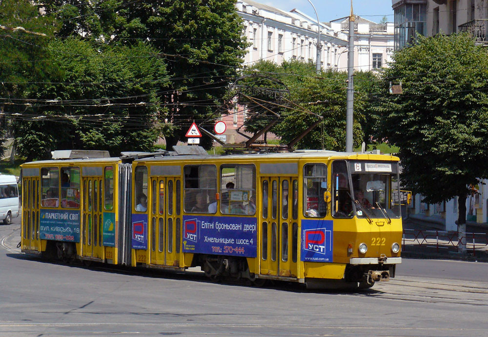 Винница, Tatra KT4SU № 222