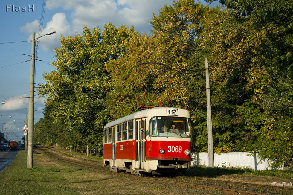 Харьков, Tatra T3SU № 3068