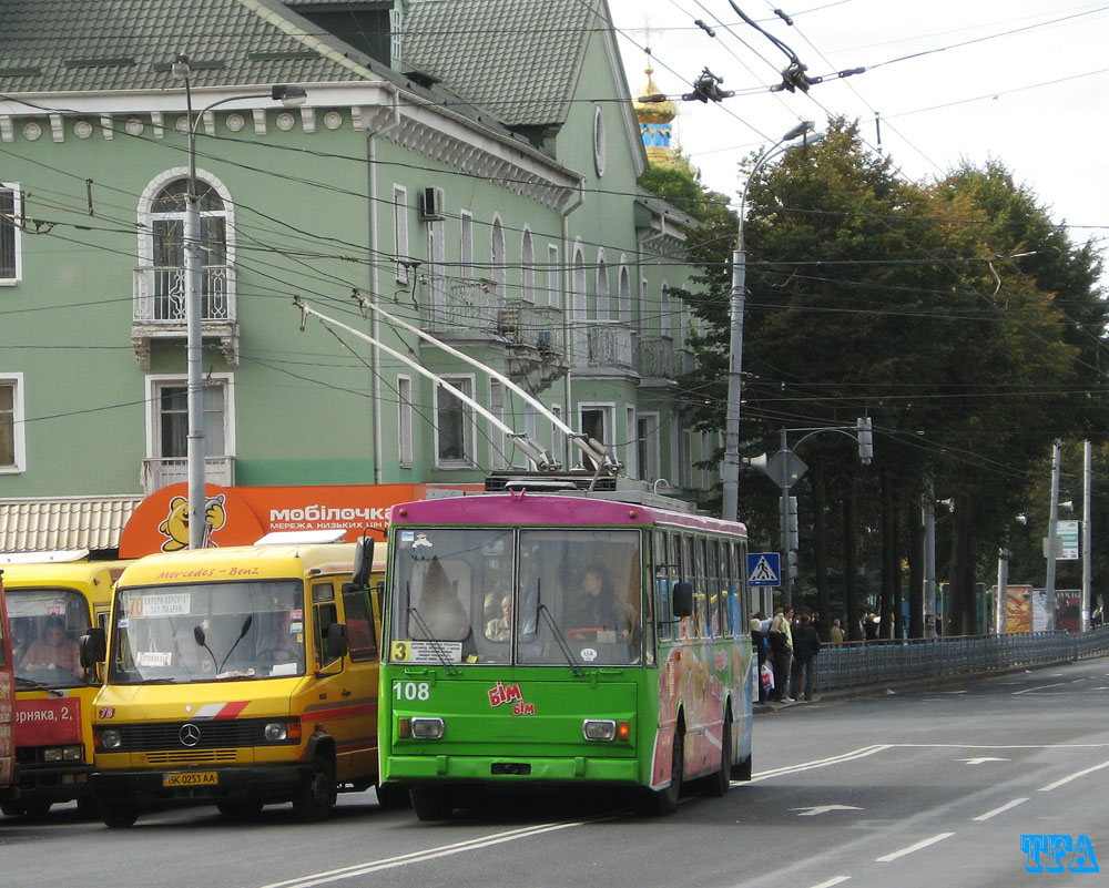 Ровно, Škoda 14Tr89/6 № 108