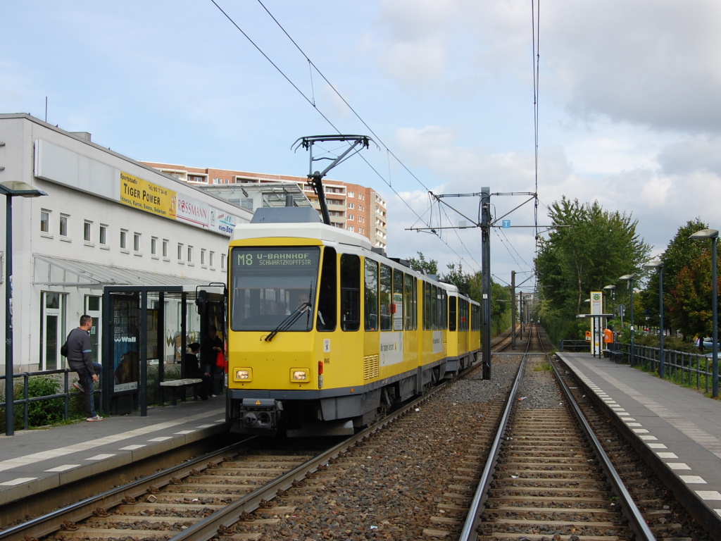 Берлин, Tatra KT4DM № 6157