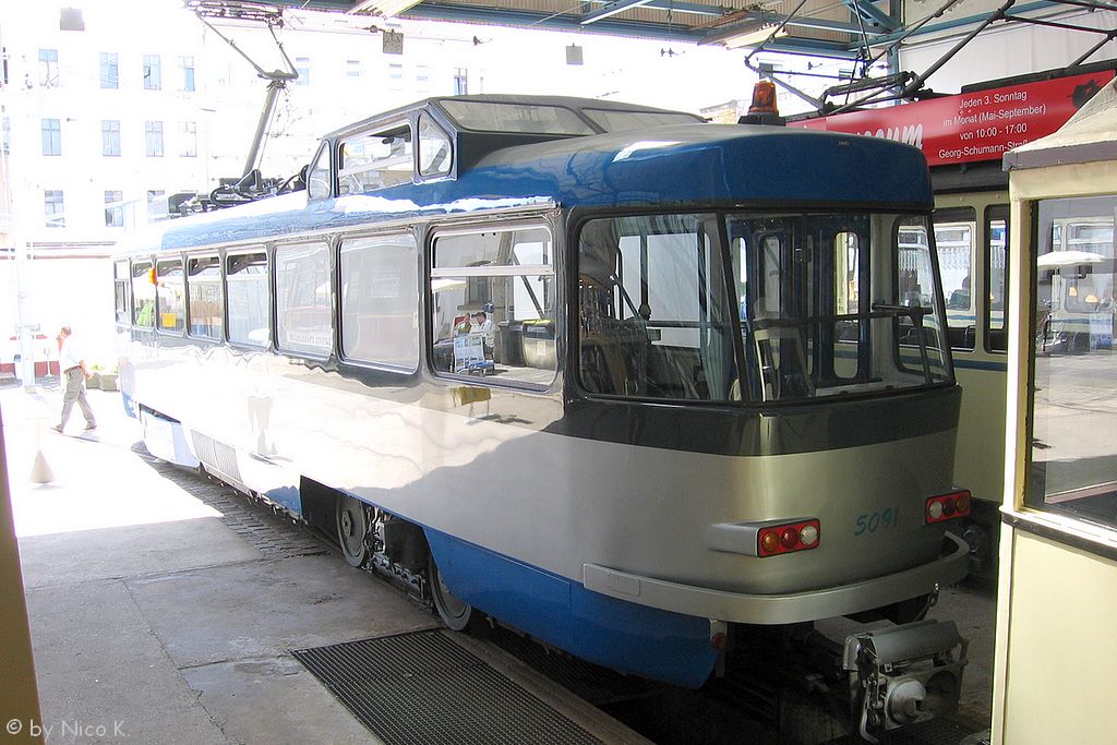 Лейпциг, Tatra T4D-S / P № 5091