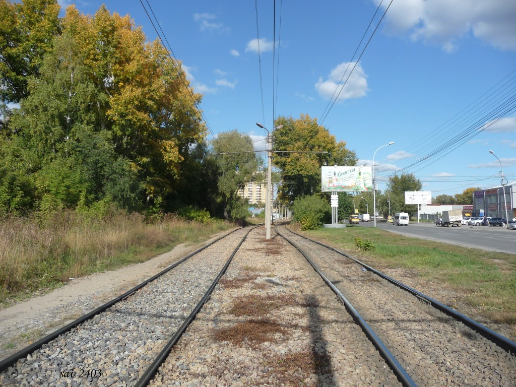 Новосибирск — Трамвайные линии и конечные