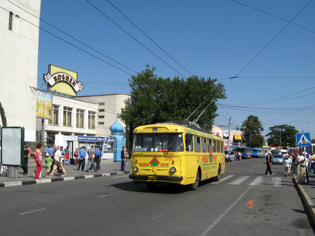 Крымский троллейбус, Škoda 9TrH27 № 3701