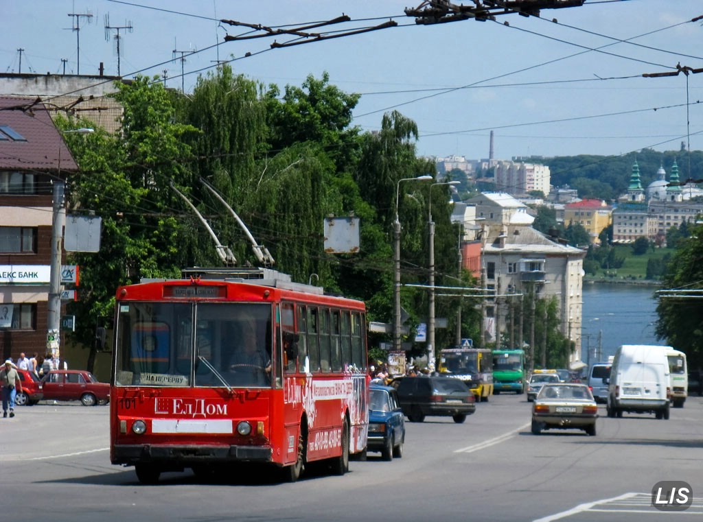 Тернополь, Škoda 14Tr02/6 № 101