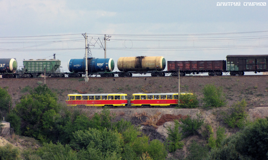 Volgograd — Tram lines: [2] Second depot — Center