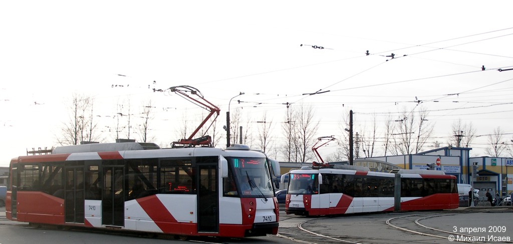 Санкт-Петербург, 71-153 (ЛМ-2008) № 7410; Санкт-Петербург, 71-152 (ЛВС-2005) № 7110