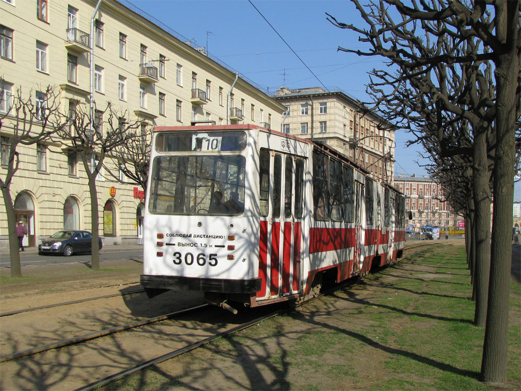 Санкт-Петербург, ЛВС-86К-М № 3065 Санкт-Петербург, ЛВС-86К-М № 3065