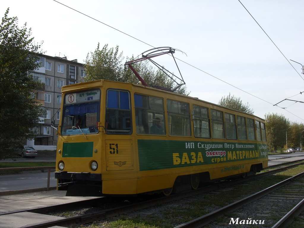 Ачинск, 71-605 (КТМ-5М3) № 51