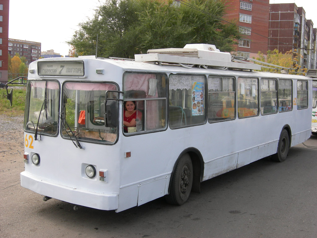 Kemerovo, VMZ-170 č. 62; Kemerovo — Employees of the electric transport