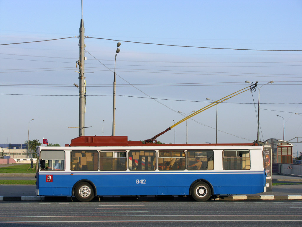 Москва, ЗиУ-682ГМ1 (с широкой передней дверью) № 8412