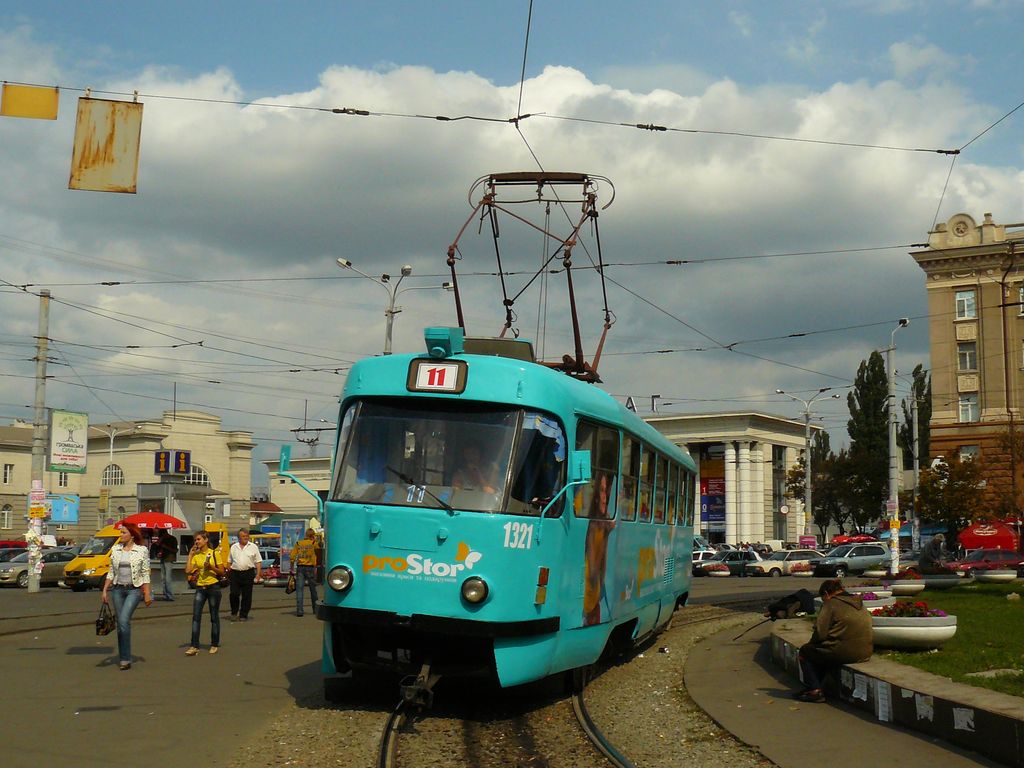 Днепр, Tatra T3SU № 1321