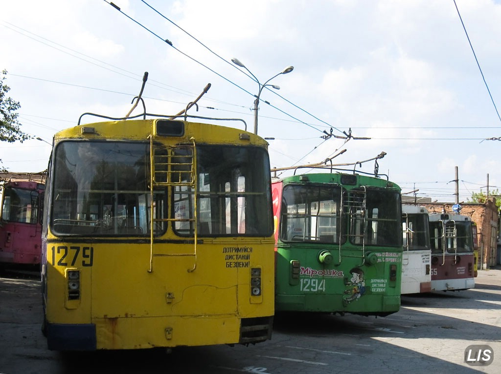 Житомир, ЗиУ-682В-012 [В0А] № 1279; Житомир — Списанные троллейбусы Житомира