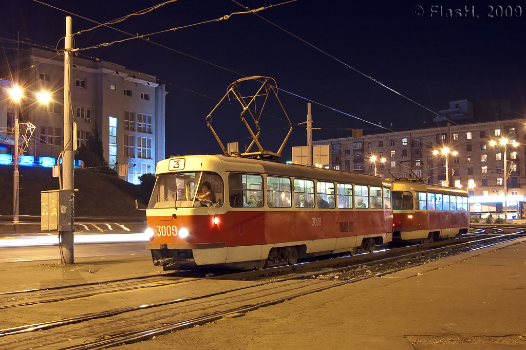 Харьков, Tatra T3SU № 3009