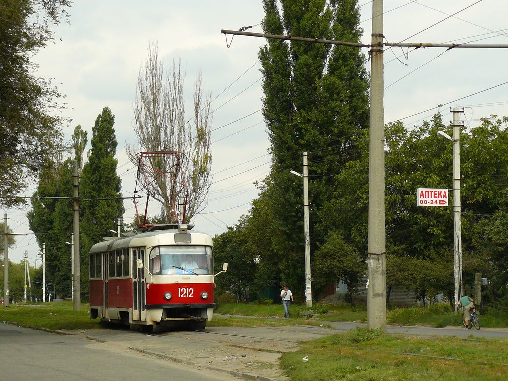 Днепр, Tatra T3SU № 1212