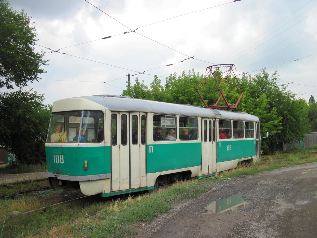Донецк, Tatra T3SU № 108