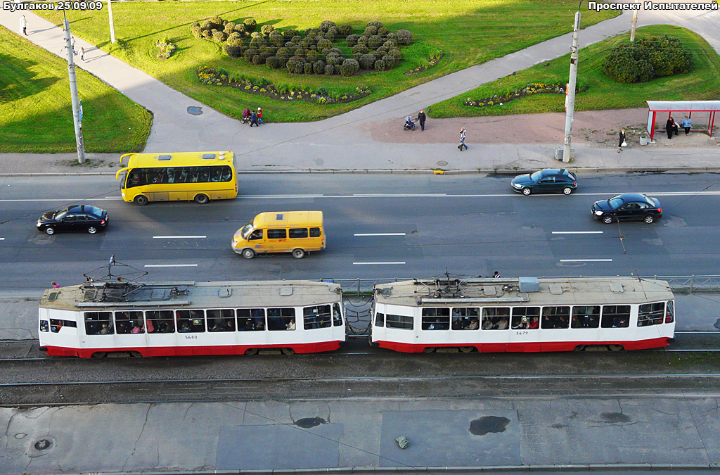 Санкт-Петербург, ЛМ-68М № 5680; Санкт-Петербург, ЛМ-68М № 5679