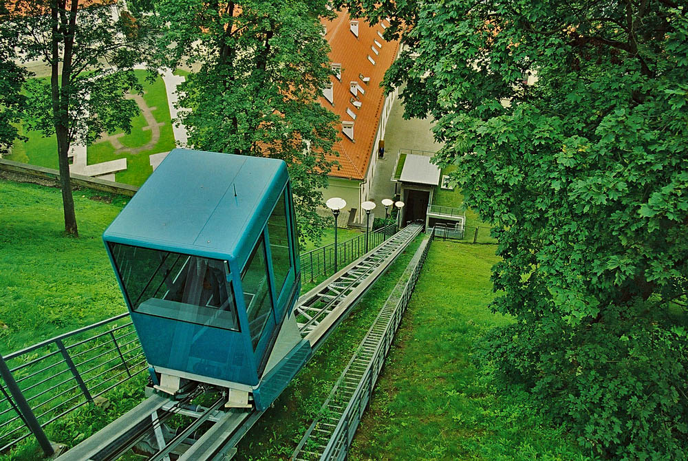 Vilnius, Doppelmayr/ABS Nr. б/н; Vilnius — Inclined elevator