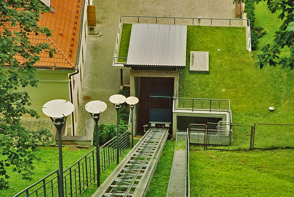 Vilnius — Inclined elevator