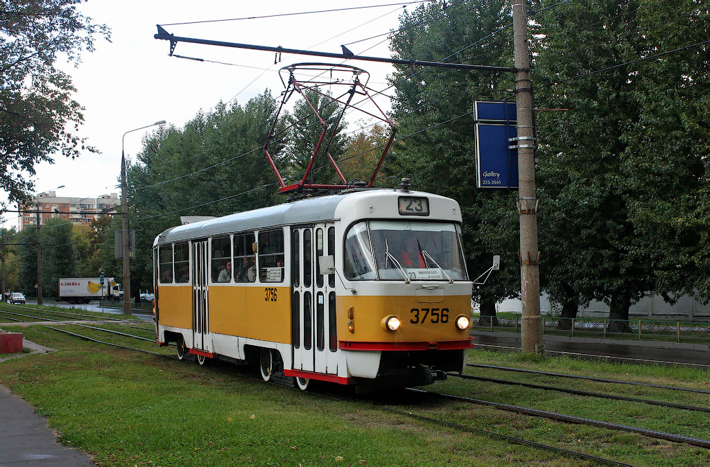 Maskva, Tatra T3SU nr. 3756