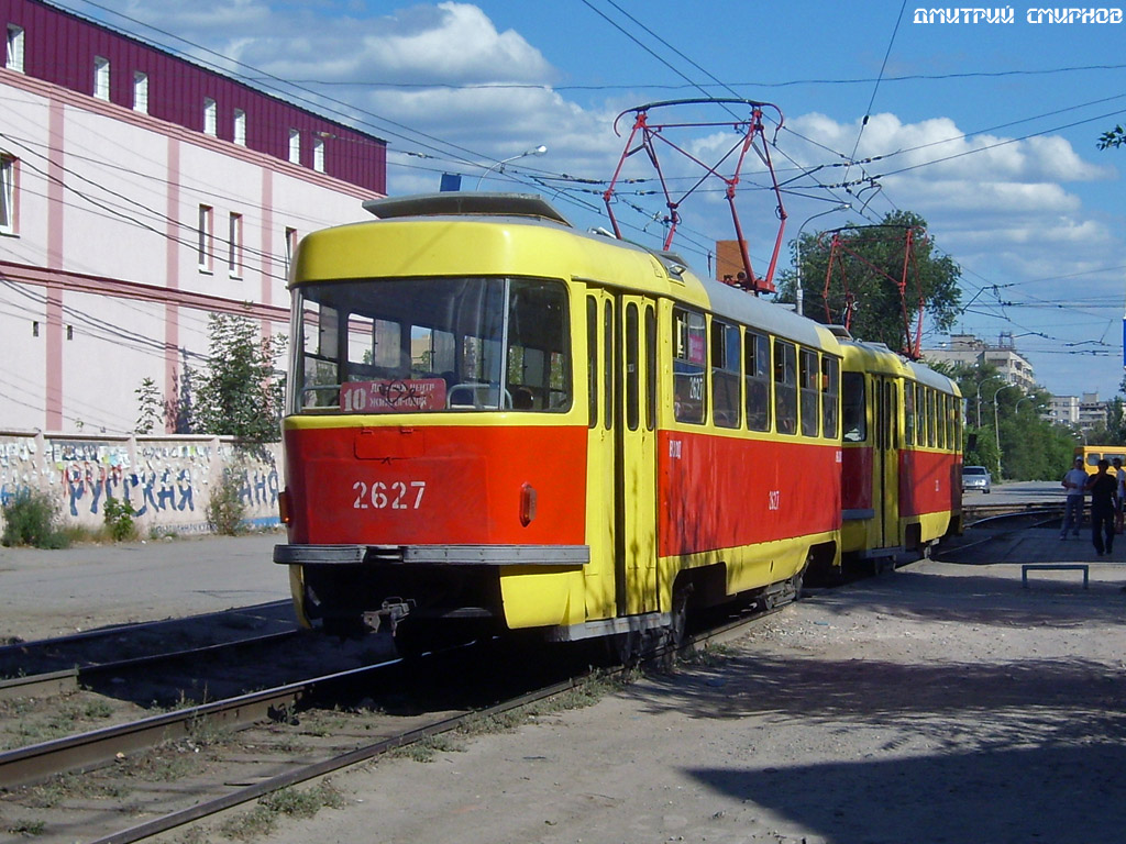 Volgograd, Tatra T3SU (2-door) # 2626; Volgograd, Tatra T3SU (2-door) # 2627 Volgograd, Tatra T3SU (2-door) # 2626; Volgograd, Tatra T3SU (2-door) # 2627