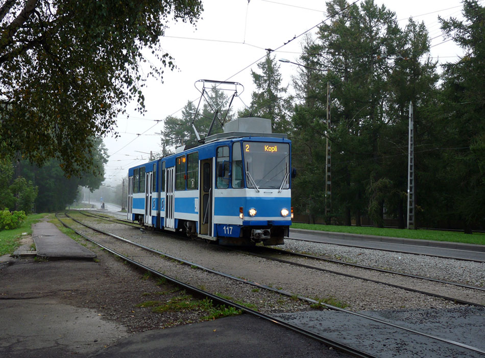 Таллин, Tatra KT4SU № 117
