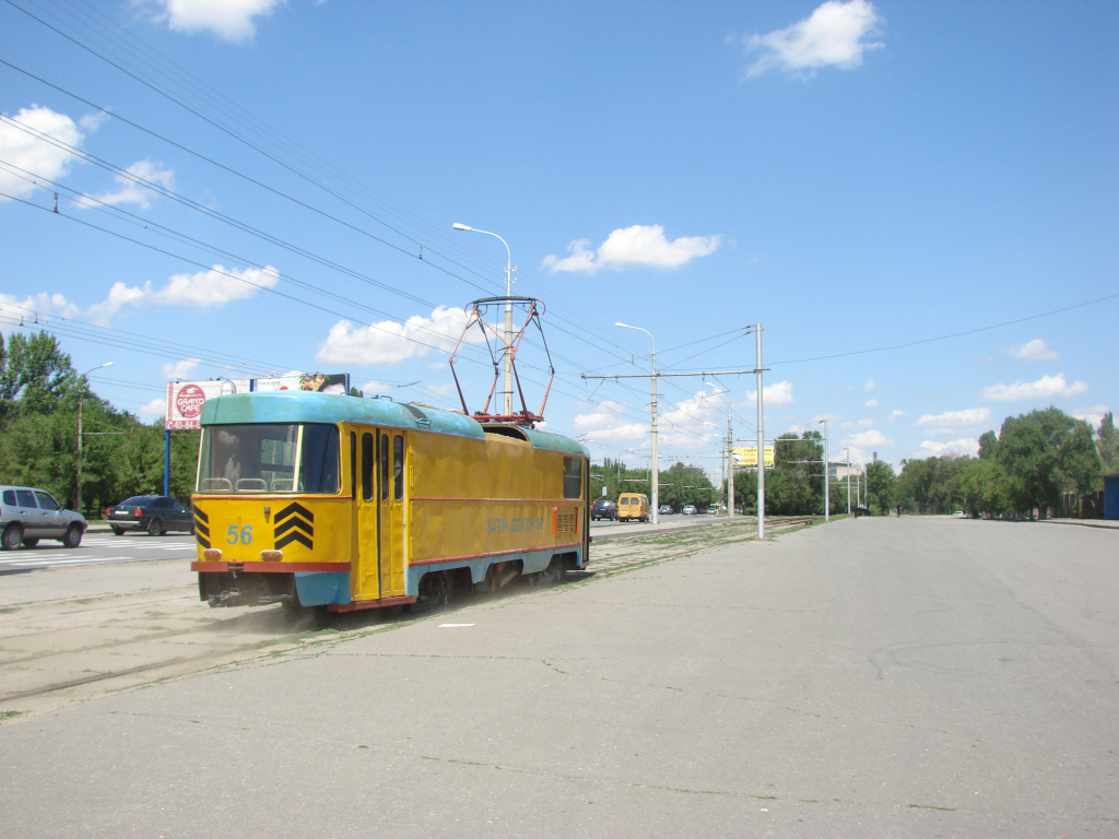 Volgograd, Tatra T3SU (2-door) N°. 56