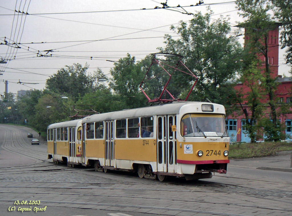 Maskva, Tatra T3SU nr. 2744
