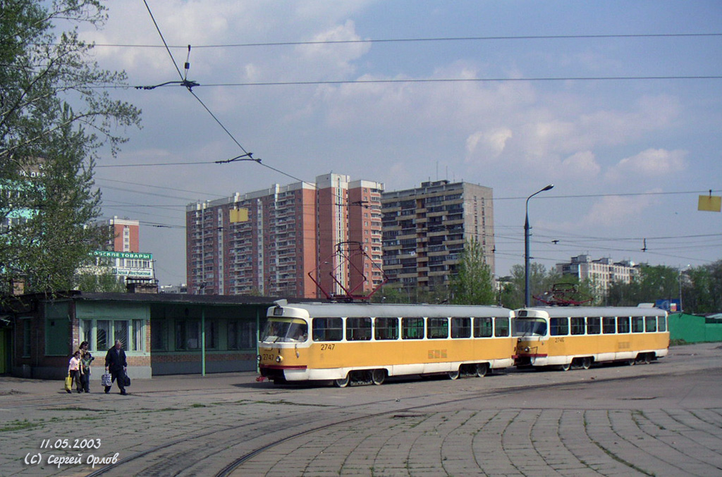 Maskva, Tatra T3SU nr. 2747