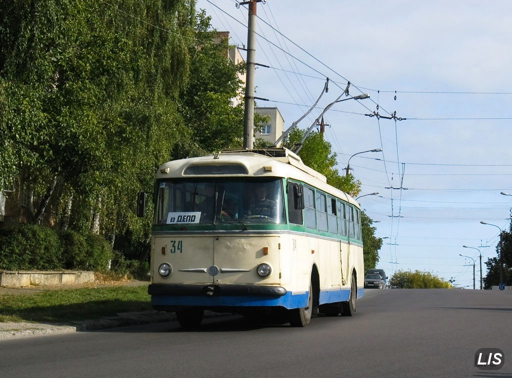 Луцк, Škoda 9Tr19 № 34; Луцк — Троллейбусная экскурсия 26.09.2009