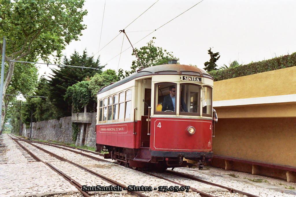 Синтра, Двухосный моторный вагон № 4