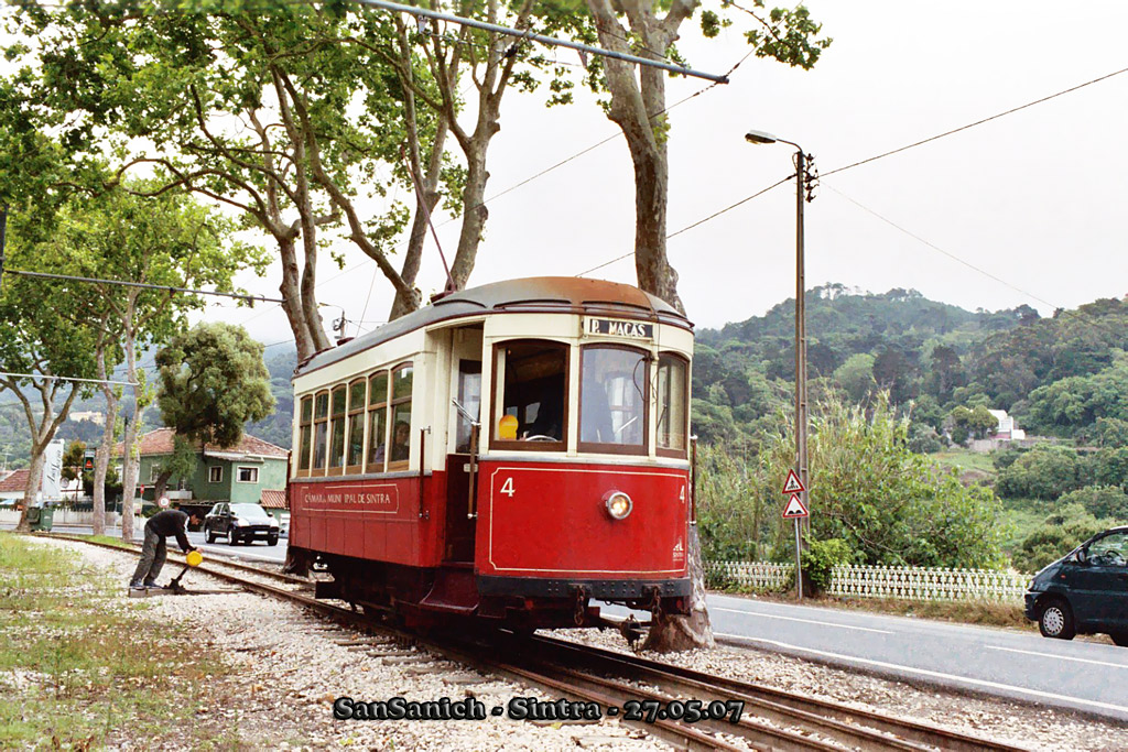 Синтра, Двухосный моторный вагон № 4