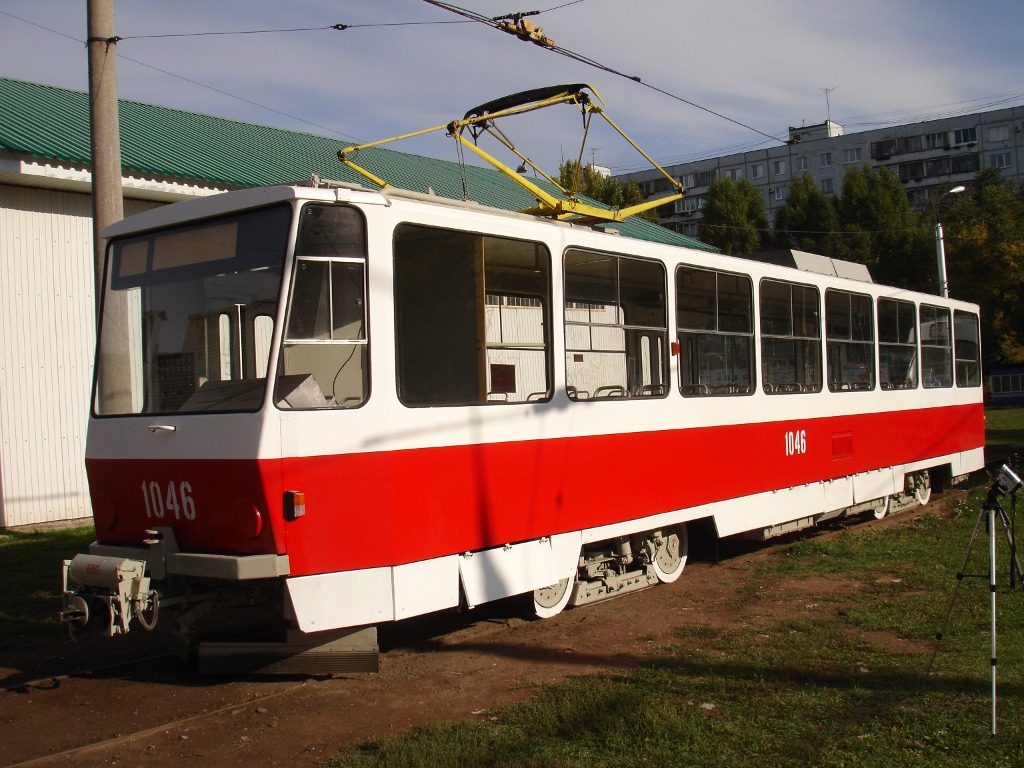 Самара, Tatra T6B5SU № 1046; Самара — Северное трамвайное депо