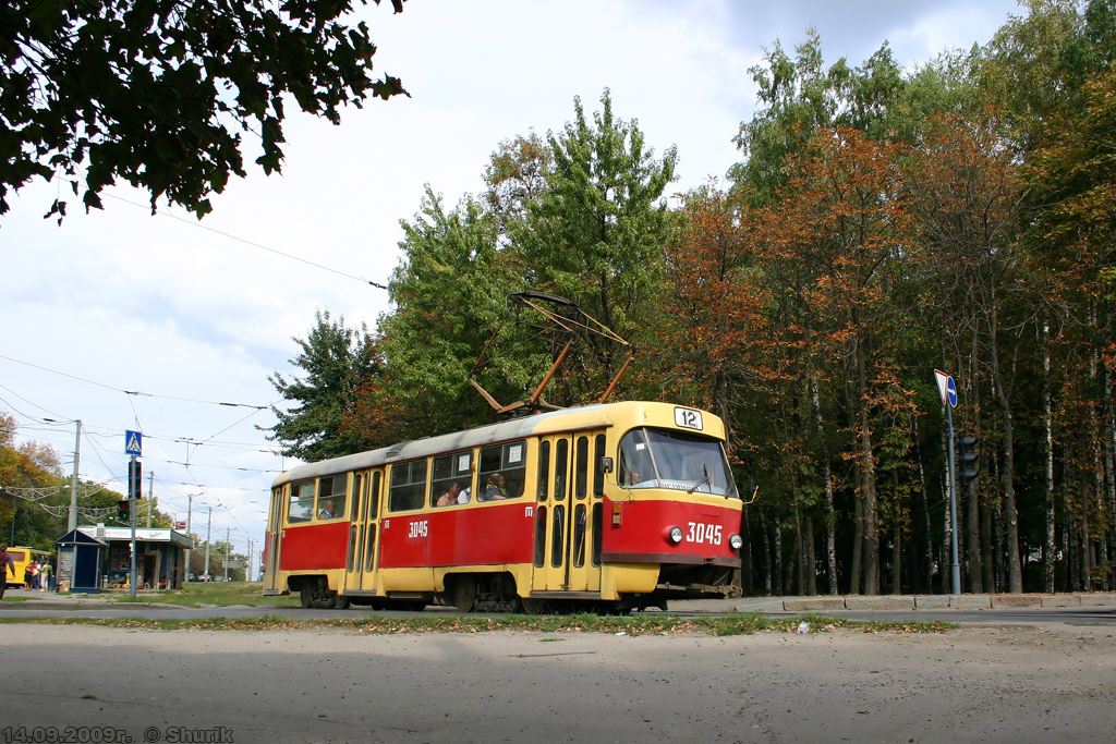 Харьков, Tatra T3SU № 3045 Харьков, Tatra T3SU № 3045